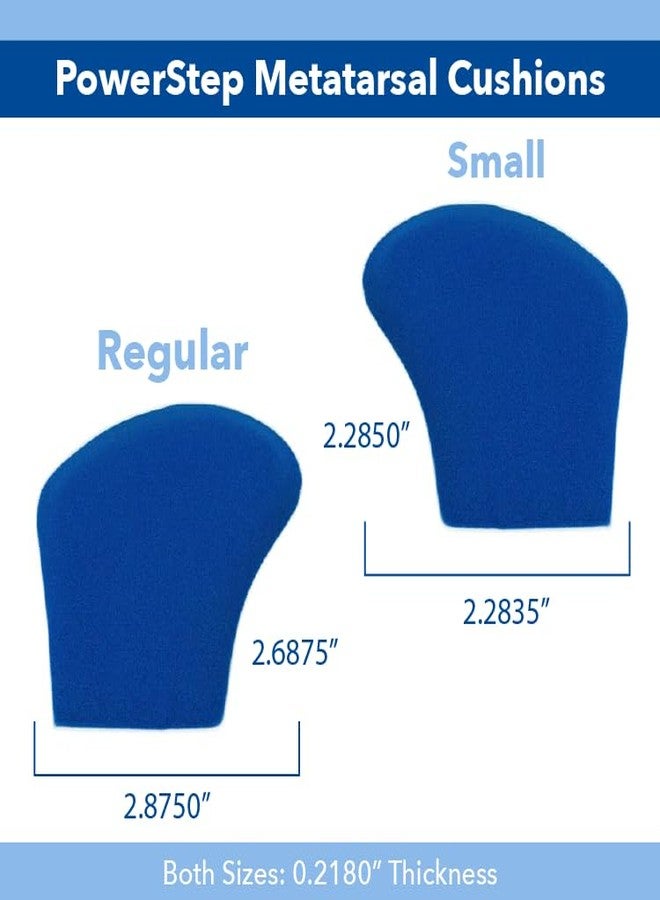 باور ستيب وسادات باورستيب لأمشاط القدم للنساء والرجال، وسادات مقدمة القدم، أزرق، كبير، عبوة واحدة - Image 4